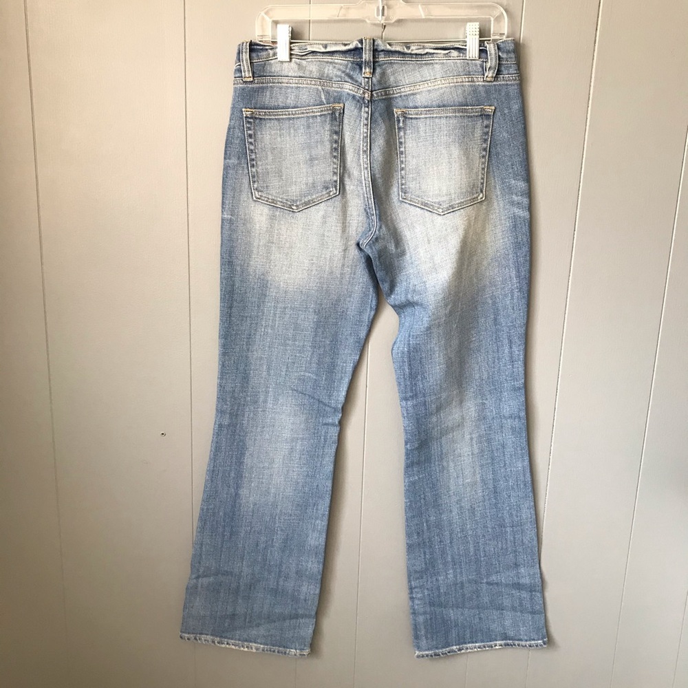 J. Crew Bootcut Jeans Style 97488 Blue Denim Womens - Picture 4 of 10